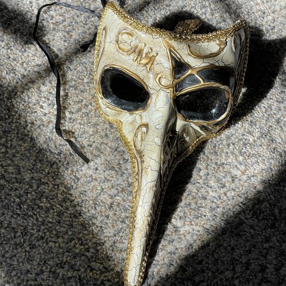 DRAMATIC PHANTOM OF THE OPERA MASK - Picture 1 of 4